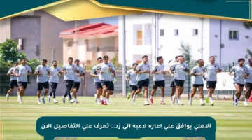 الأهلي يوافق على إعارة لاعبه إلى زد.. تعرف على التفاصيل الآن